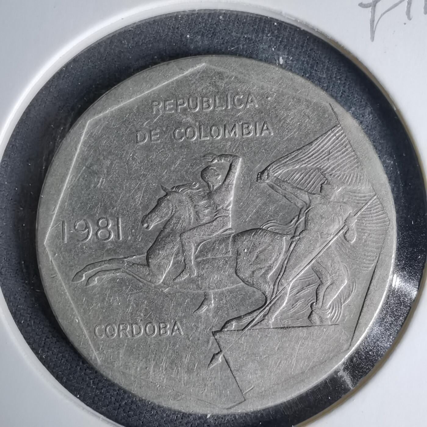 沼泽如烟--第999场 哥伦比亚1981年10比索