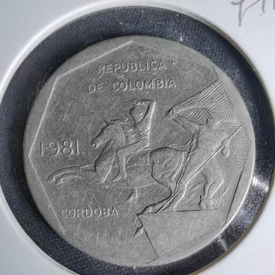 沼泽如烟--第999场 - 哥伦比亚1981年10比索