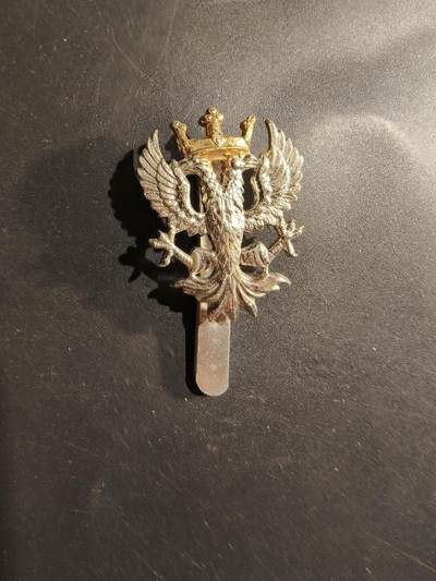 老王徽章第183期 - 英国莫西亚步兵团帽徽    女王时期