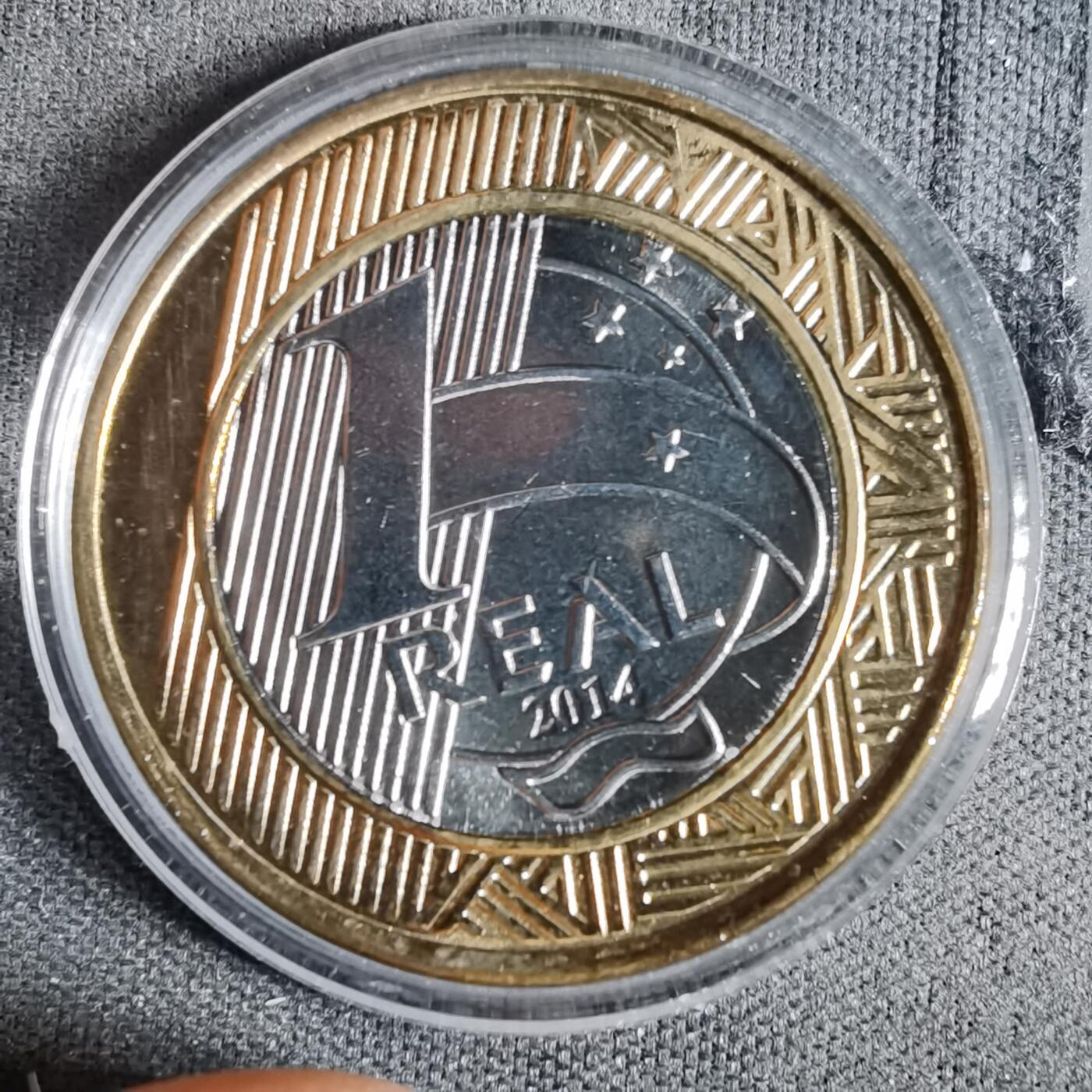 沼泽如烟--第999场 巴西2014年1瑞尔