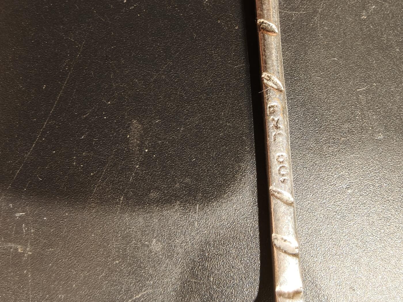 老王徽章第183期 以色列拿撒勒圣地主题银勺    925银    15.8g