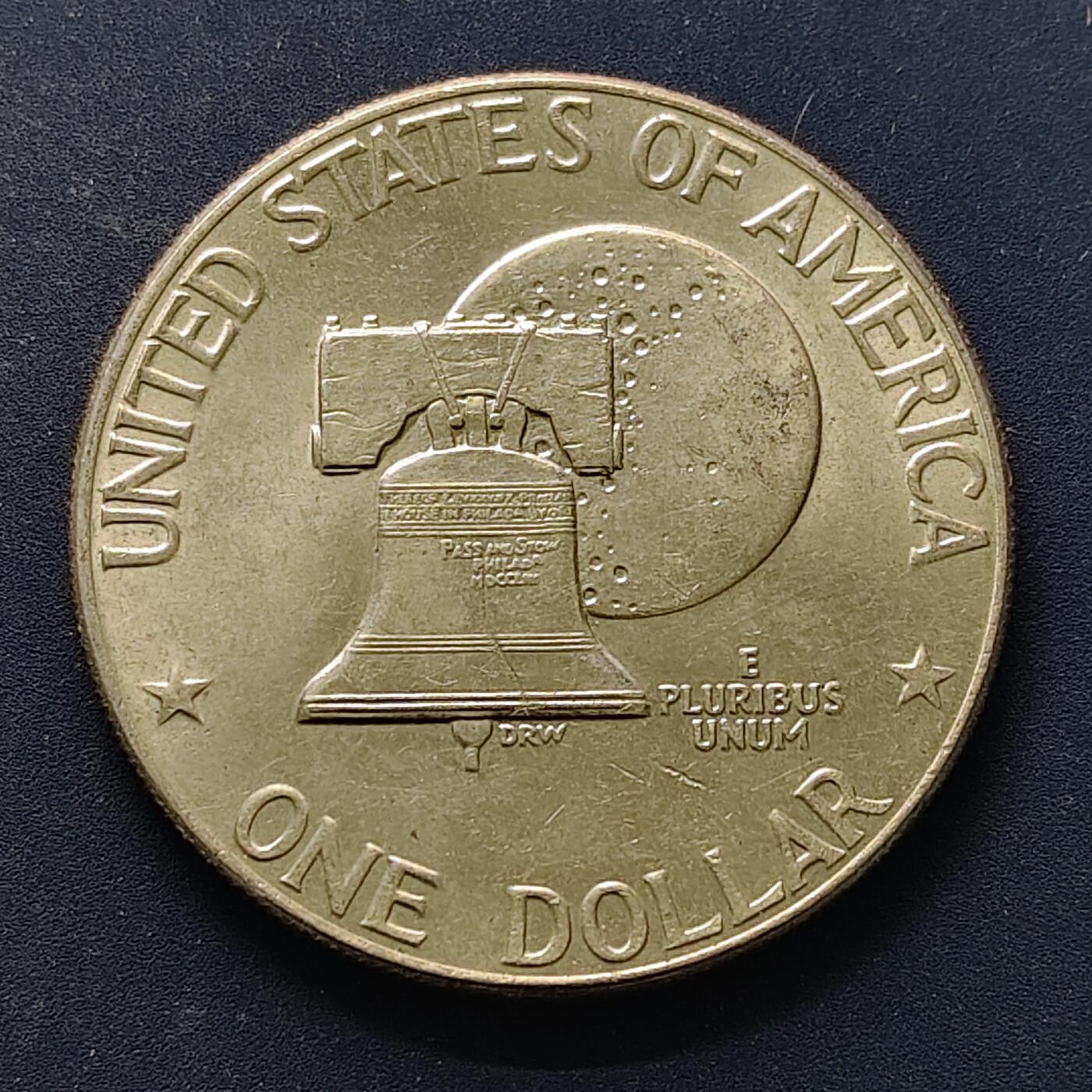 【全场包邮】纯粹捡漏拍504场-更新中 美国1976年1元独立200周年纪念币