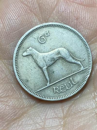 2026年第二十九场(总第一百九十八场）英国一线回流散币新年初九特拍场第一场(免佣金) - 爱尔兰🇮🇪1962年6便士(共和国时期第一套第二版)