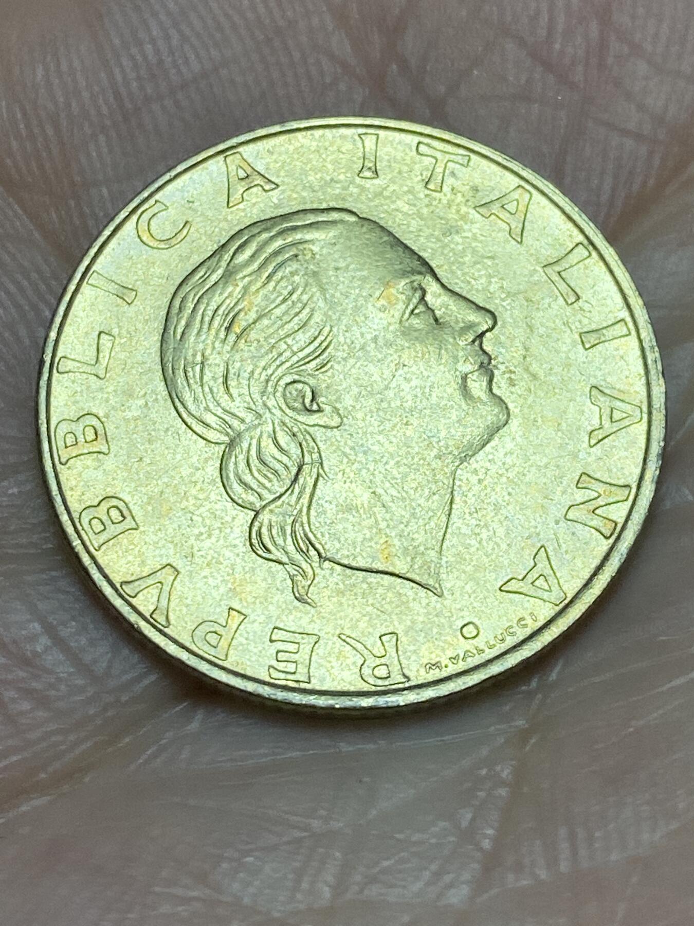 2026年第二十八场(总第一百九十七场）新春初七特拍场(佣金3%最低1元) 意大利🇮🇹1993年200里拉(空军建立70周年纪念币)