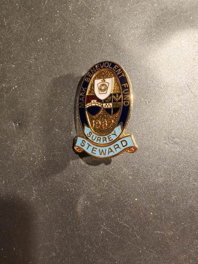 老王徽章第183期 - 英国共济会萨里郡马克基金会证章