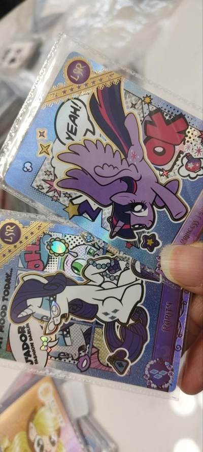 秋原瞳的小店第三十六期（年终大促3/3.敬请期待，大家先过年吧，来年再会） - 卡游小马宝莉lsr一对