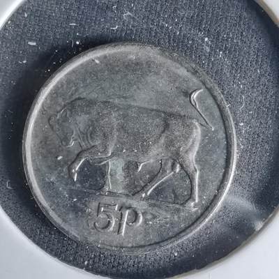 沼泽如烟--第999场 - 爱尔兰1993年5便士