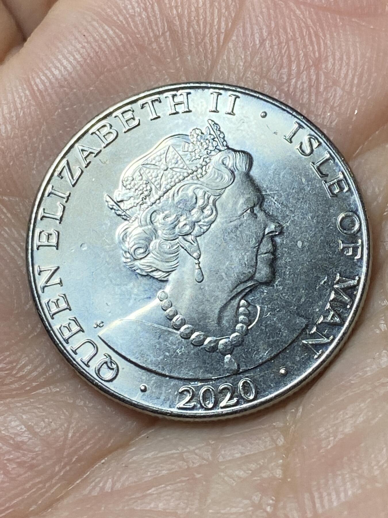 2026年第二十九场(总第一百九十八场）英国一线回流散币新年初九特拍场第一场(免佣金) 英属马恩岛🇮🇲2020年10便士(伊丽莎白二世老年第四套)