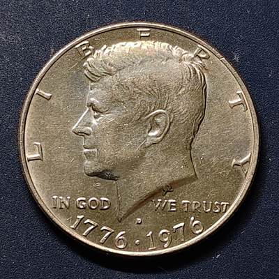 【全场包邮】纯粹捡漏拍504场-更新中 - 美国1976年50分独立200周年纪念币