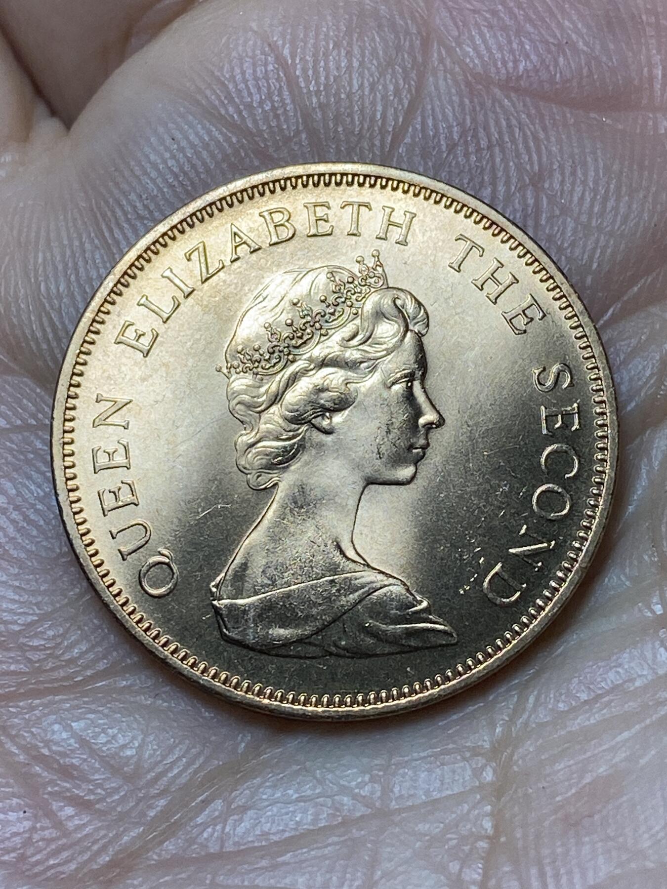 2026年第二十九场(总第一百九十八场）英国一线回流散币新年初九特拍场第一场(免佣金) 原光好品–英属泽西岛🇯🇪1971年2新便士(伊丽莎白二世中年花冠，十进制第一套首发年)