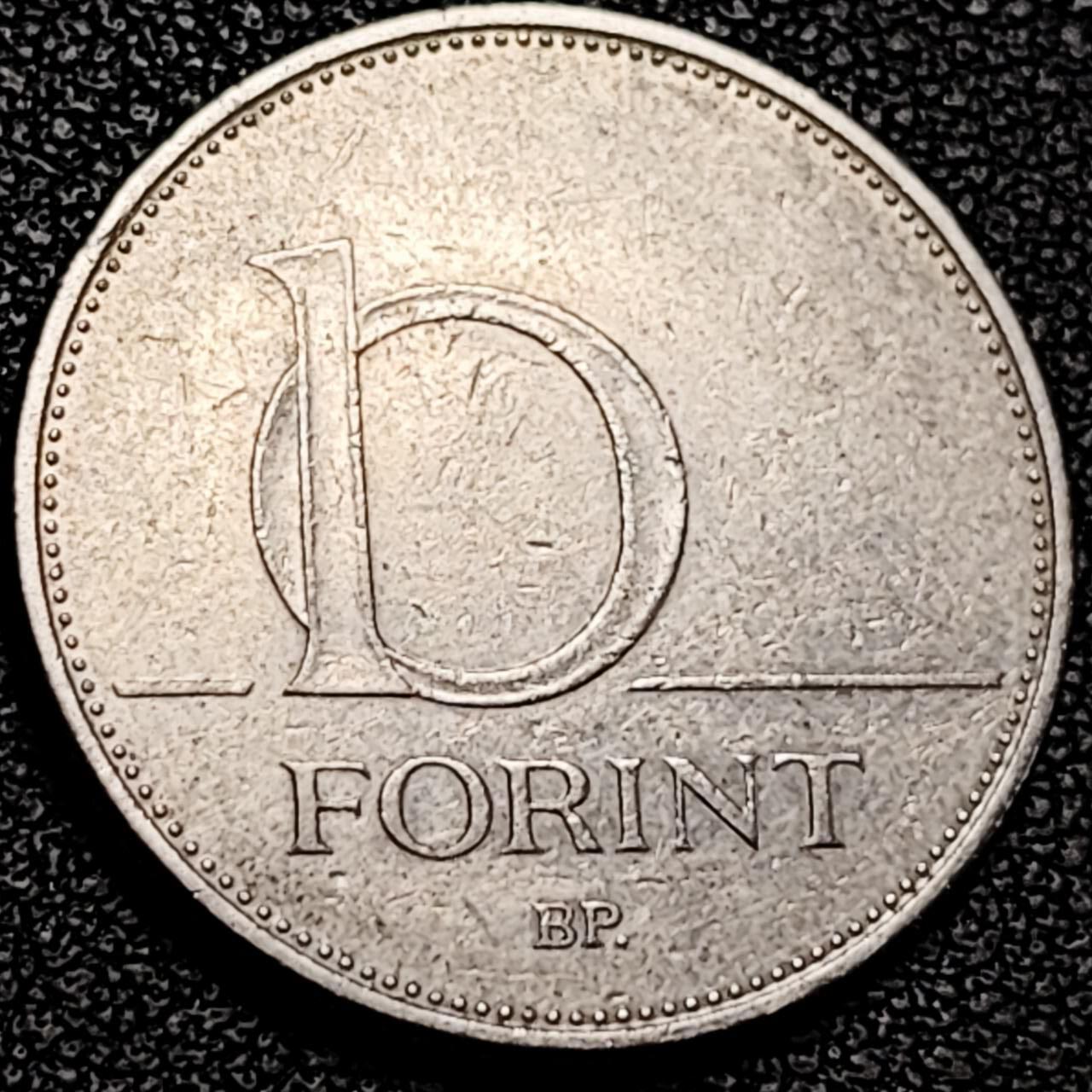 泉币菌-第193场- 新年第一场 新年快乐 本场拍品多 请提前出价 匈牙利10福林25mm 欧洲币