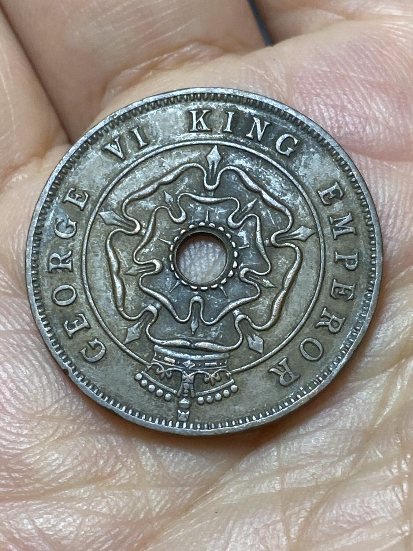 2026年第二十九场(总第一百九十八场）英国一线回流散币新年初九特拍场第一场(免佣金) 英属南罗德西亚1947年1便士(乔治六世第二版，关门年)