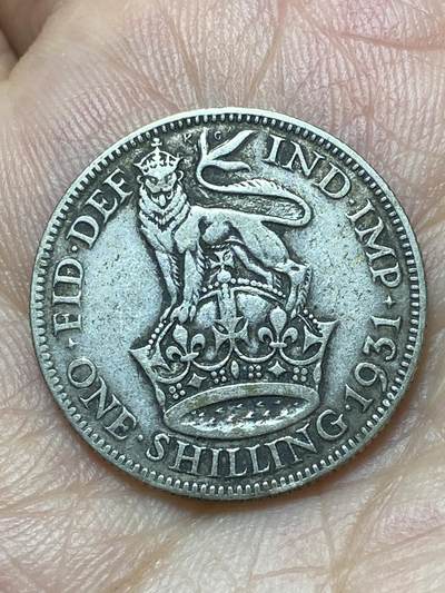 2026年第二十九场(总第一百九十八场）英国一线回流散币新年初九特拍场第一场(免佣金) - 英国🇬🇧1931年1先令银币(乔治五世第四版，500银)