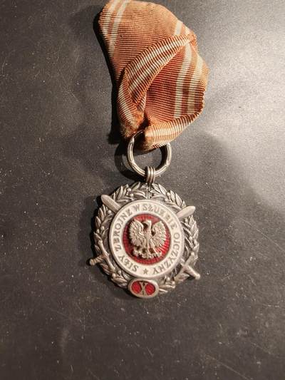 老王徽章第183期 - 波兰银级武装力量服务祖国奖章