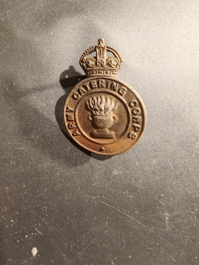 老王徽章第183期 - 英国皇家炊事团帽徽    一战时期