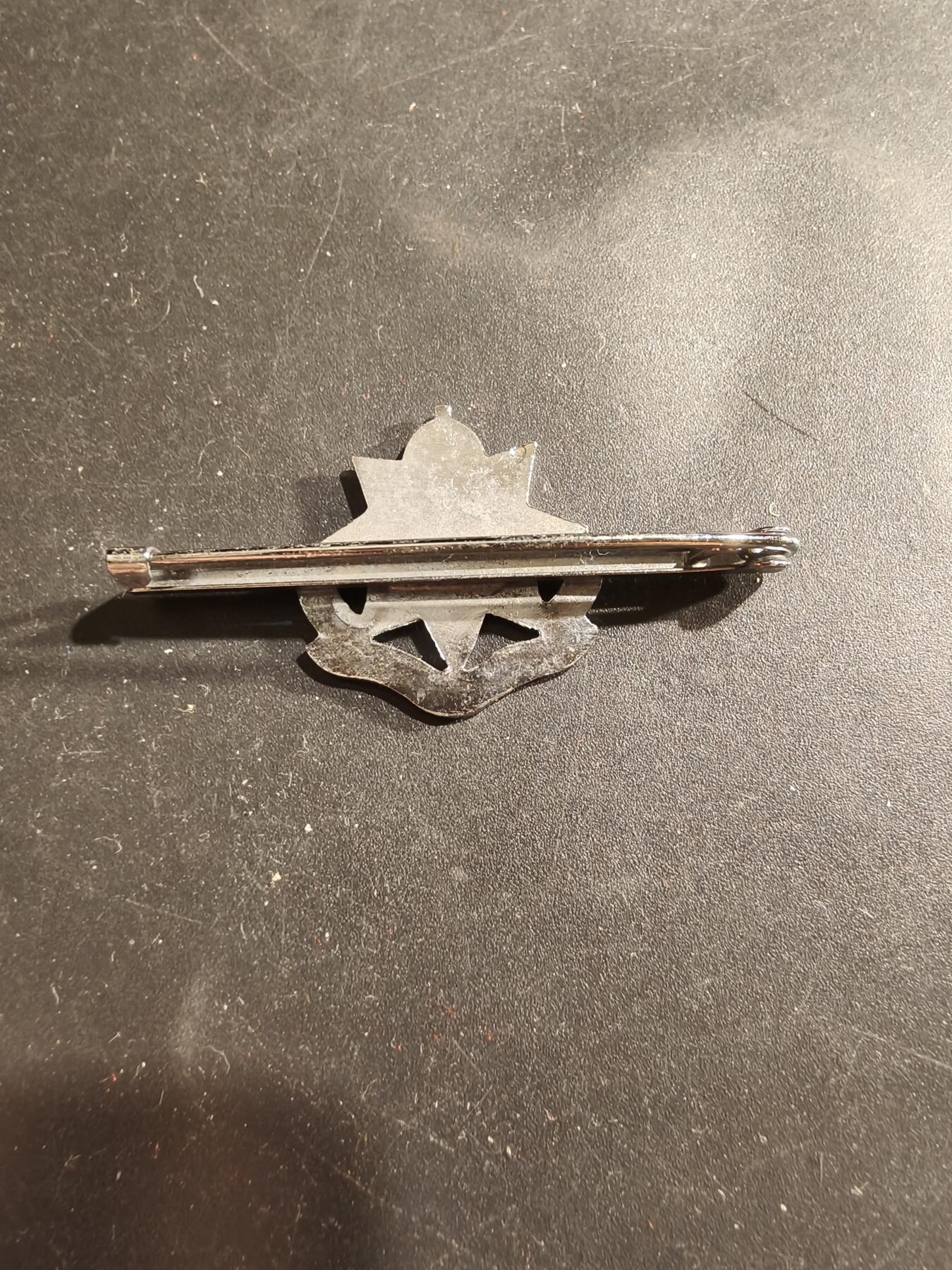 老王徽章第183期 英国东萨里步兵团证章   二战时期