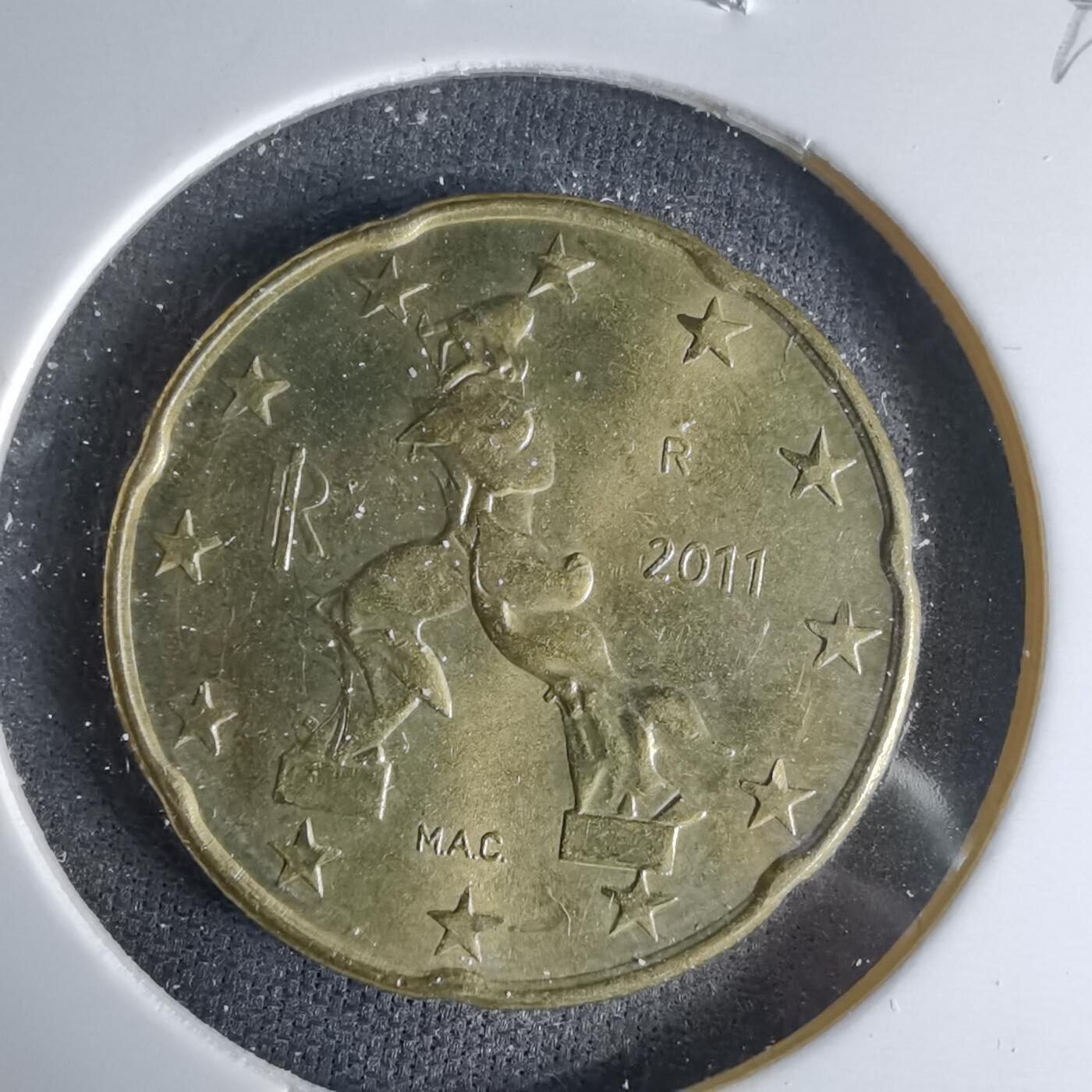 沼泽如烟--第999场 2011年20欧分