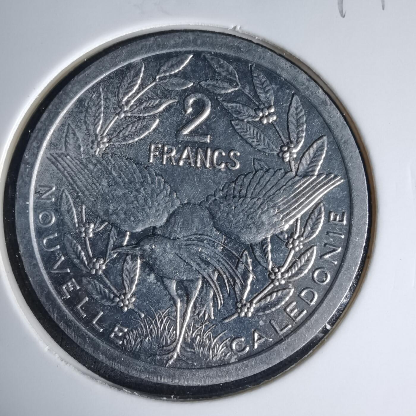 沼泽如烟--第999场 法属新喀里多尼亚1989年2法郎