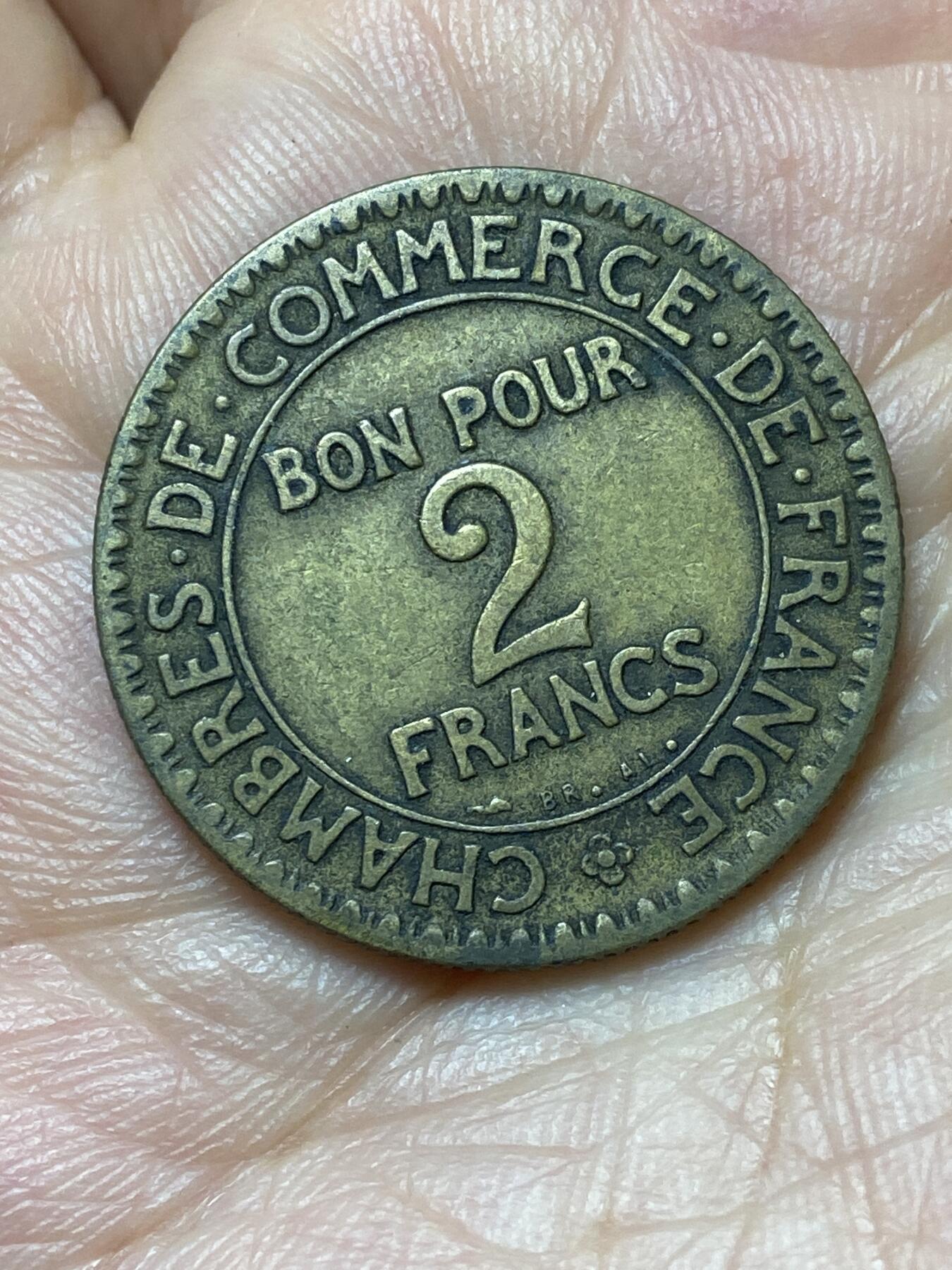 2026年第二十九场(总第一百九十八场）英国一线回流散币新年初九特拍场第一场(免佣金) 法兰西第三共和国1922年2法郎