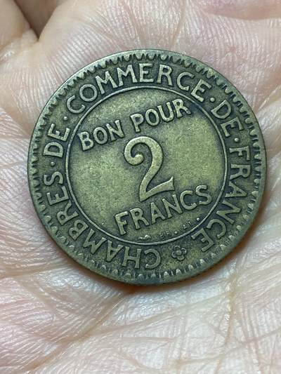 2026年第二十九场(总第一百九十八场）英国一线回流散币新年初九特拍场第一场(免佣金) - 法兰西第三共和国1922年2法郎