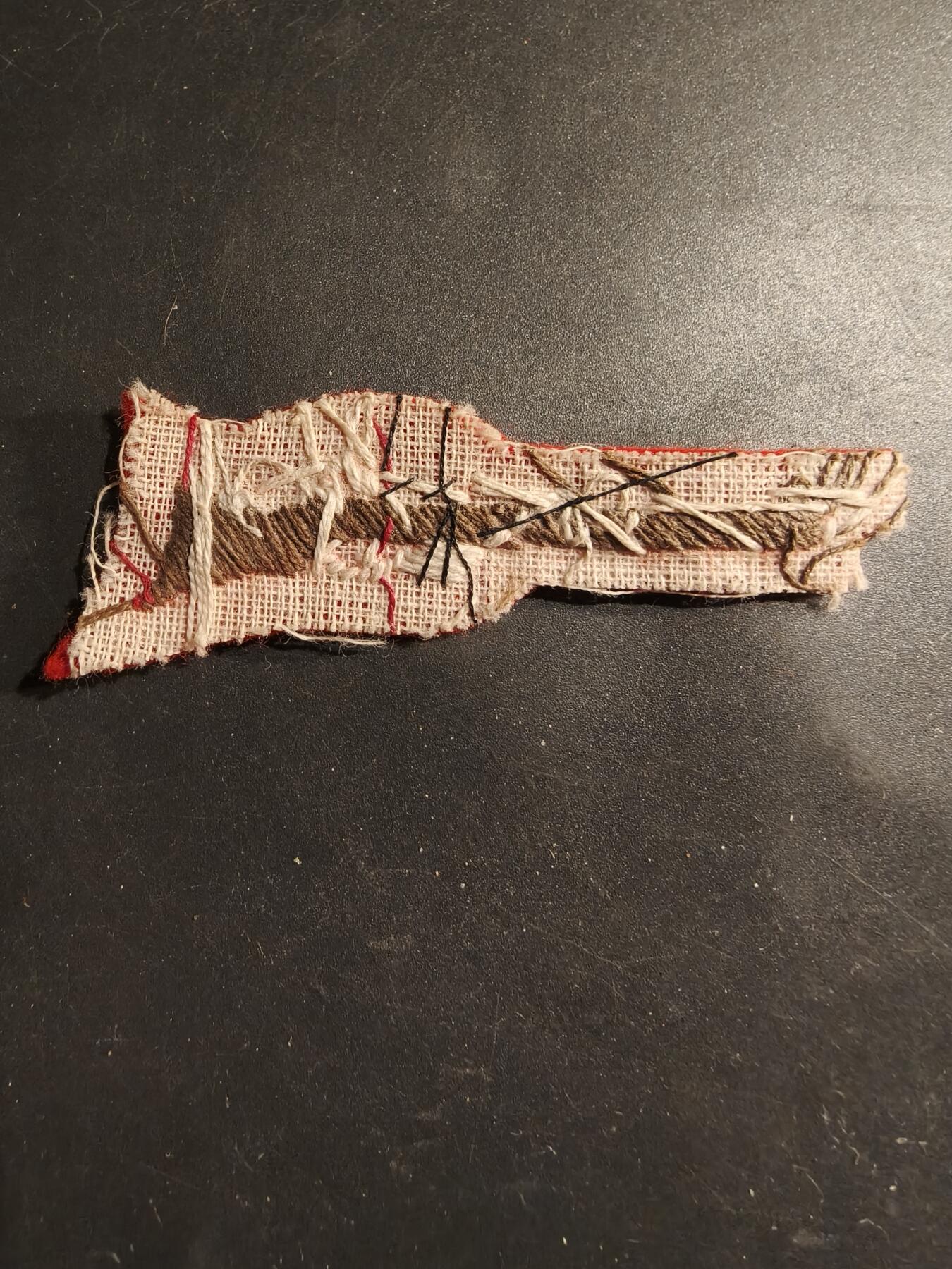 老王徽章第183期 英国陆军步枪专家技能章   礼服版