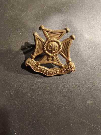 老王徽章第183期 - 英国教会少年团少年训练队帽徽    一战时期