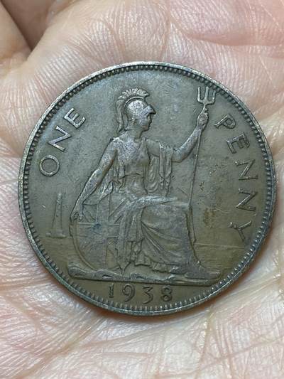 2026年第二十九场(总第一百九十八场）英国一线回流散币新年初九特拍场第一场(免佣金) - 英国🇬🇧1938年1便士(乔治六世第一版)