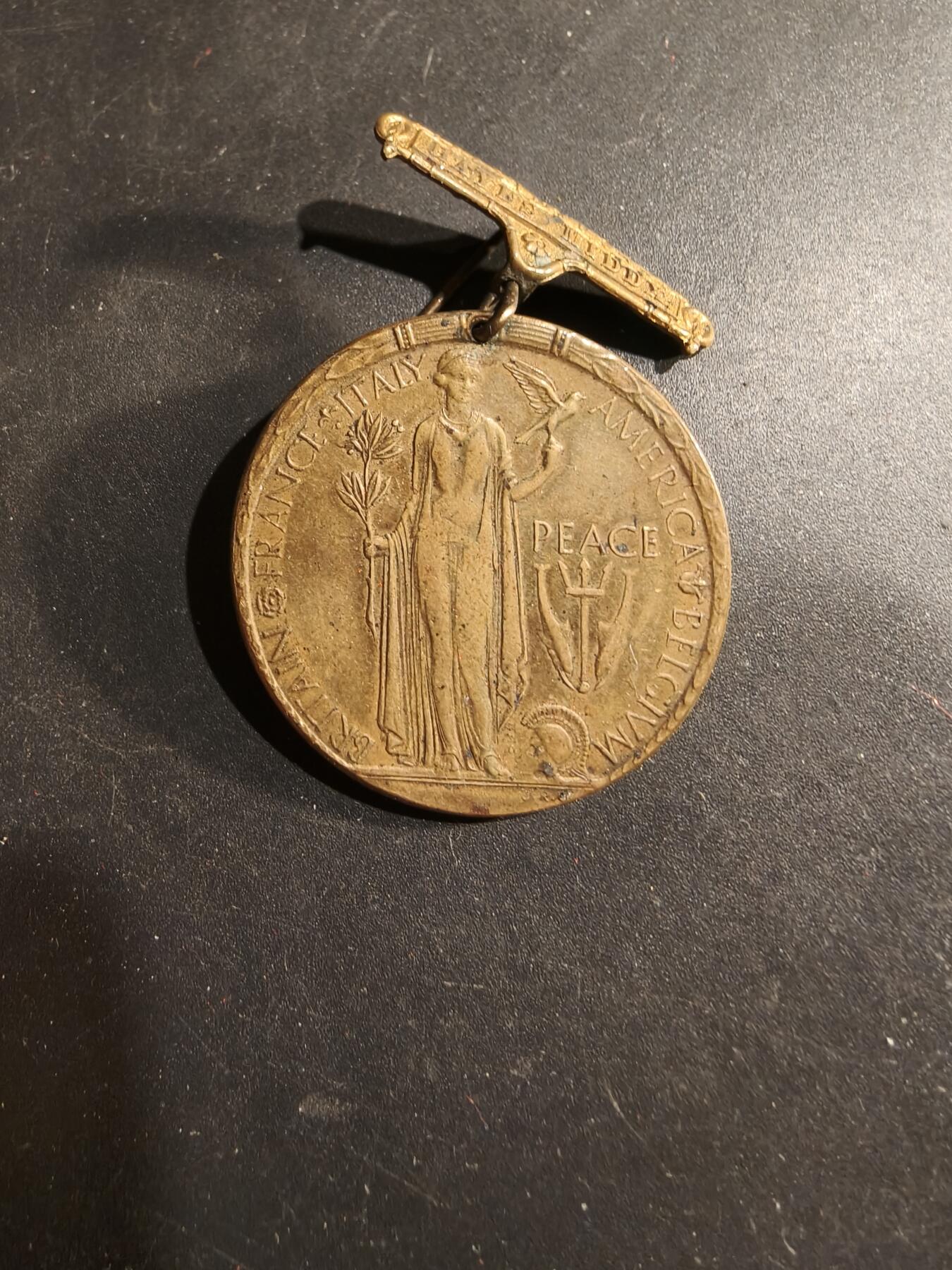 老王徽章第183期 英国一战和平纪念章