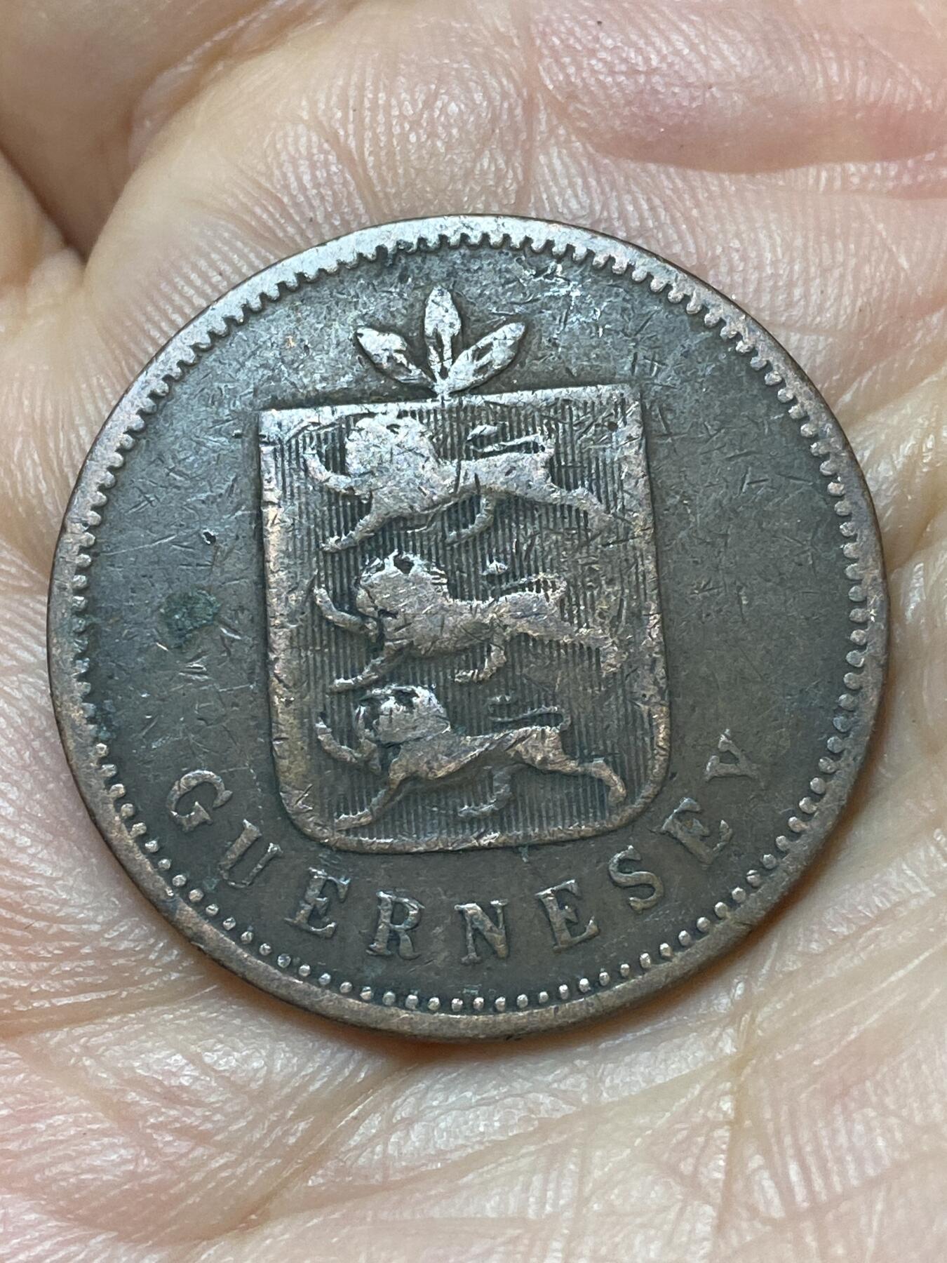 2026年第二十九场(总第一百九十八场）英国一线回流散币新年初九特拍场第一场(免佣金) 英属根西岛🇬🇬1830单年份4道布(乔治四世时期，第一版4道布，首发年仅发行2年)