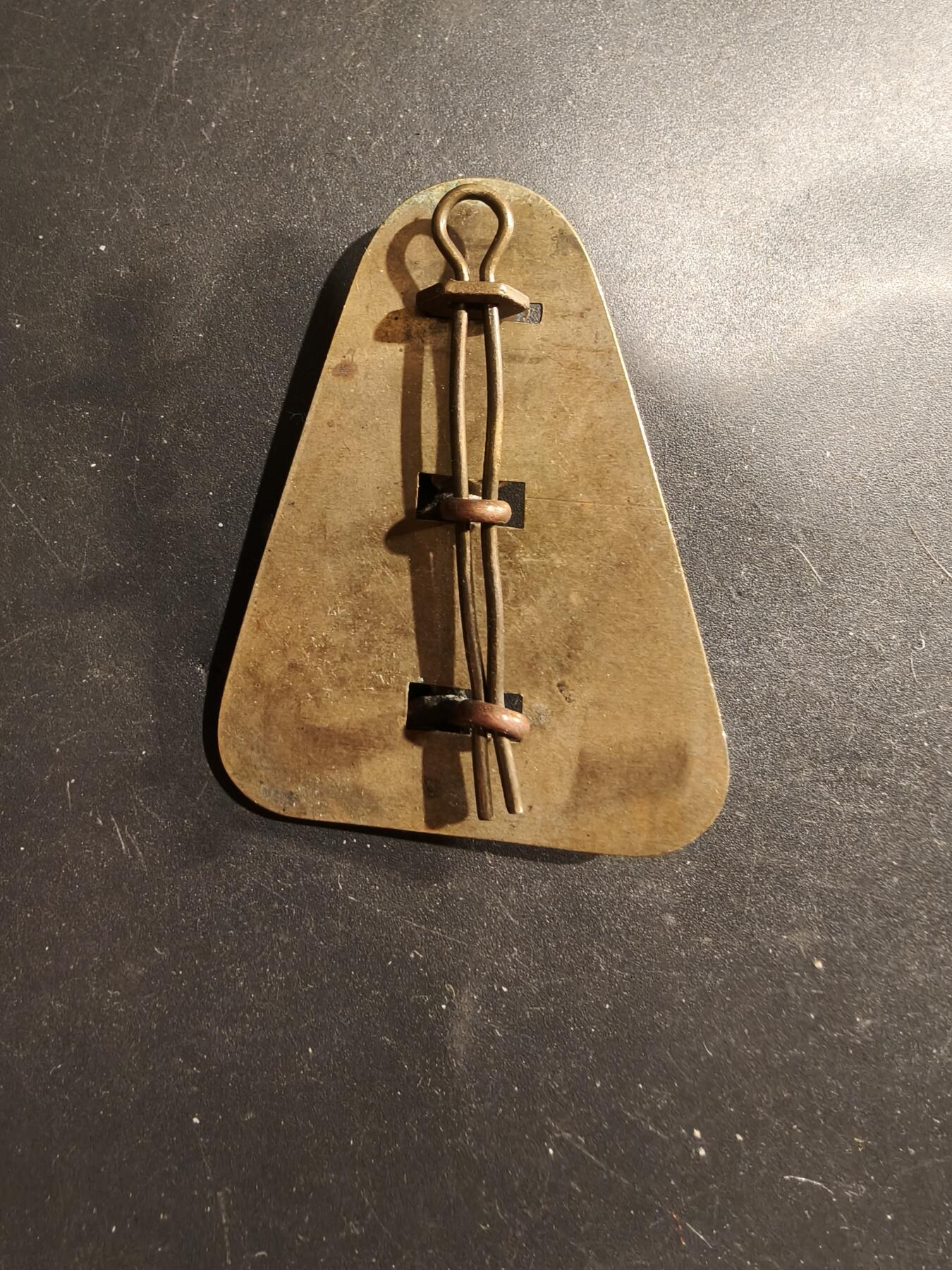 老王徽章第183期 英国皇家机电工程师帽徽    一战时期