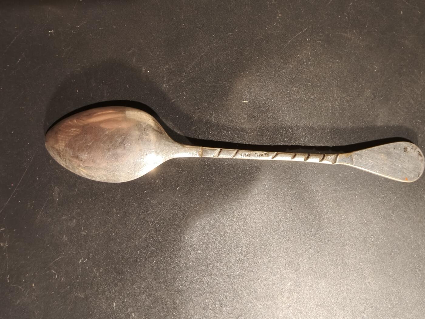 老王徽章第183期 以色列拿撒勒圣地主题银勺    925银    15.8g