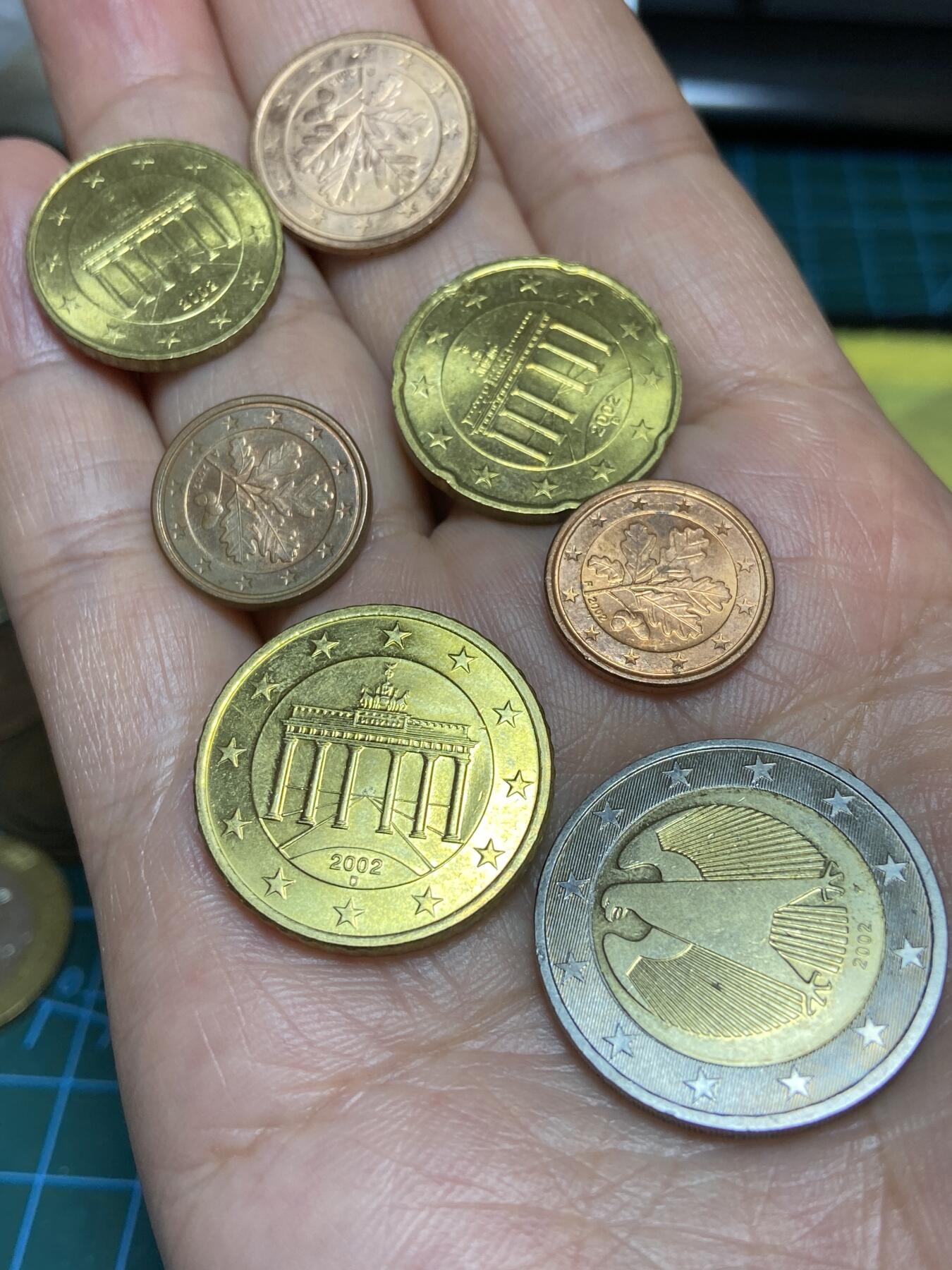 2026年第二十八场(总第一百九十七场）新春初七特拍场(佣金3%最低1元) 德国欧元套币7枚:1欧分、2欧分、10欧分、20欧分、50欧分、2欧元