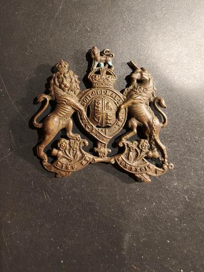 老王徽章第183期 - 英国总务团帽徽     一战时期