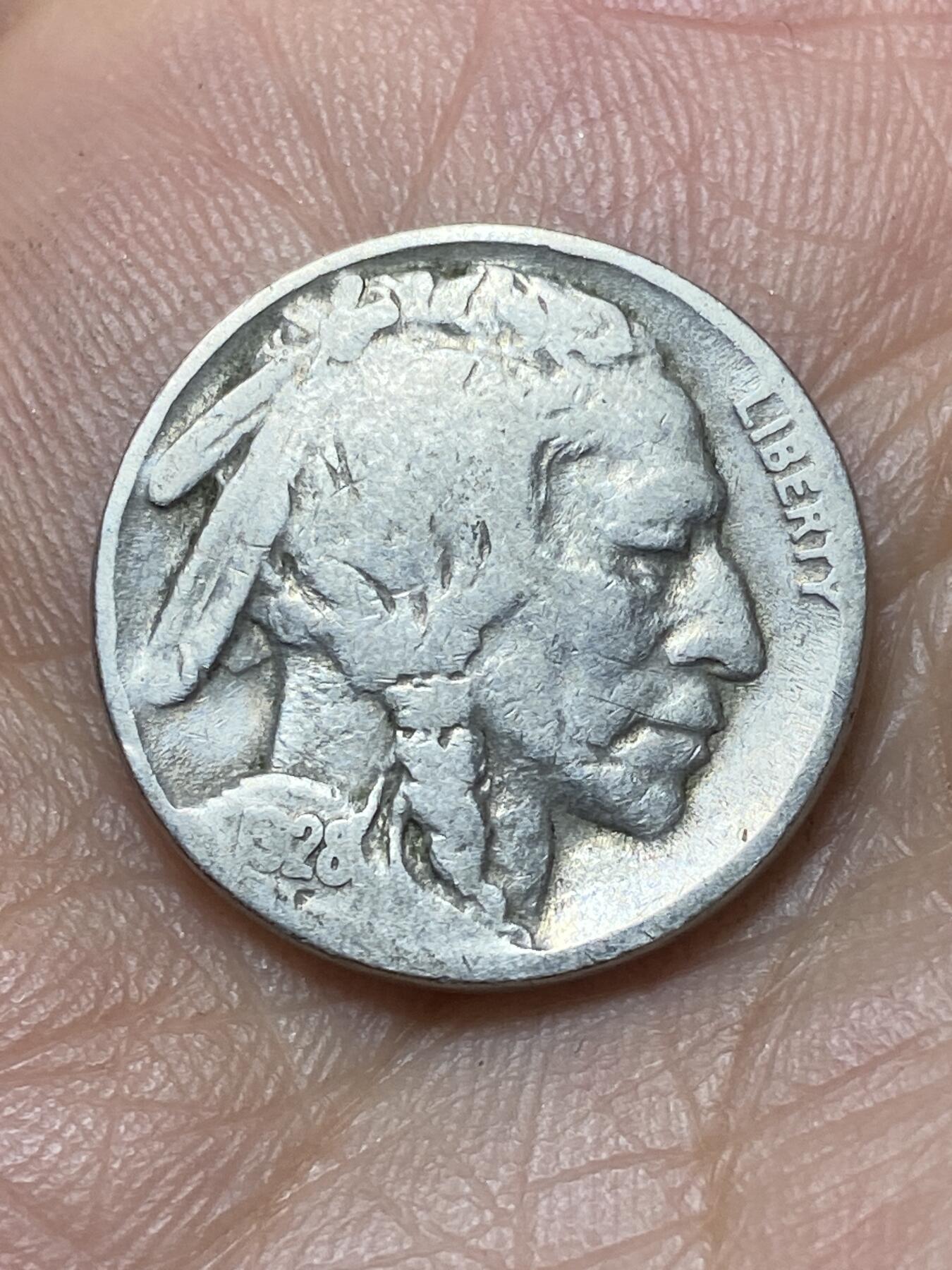 2026年第二十九场(总第一百九十八场）英国一线回流散币新年初九特拍场第一场(免佣金) 美国🇺🇸1928年5分(野牛五分第二版)