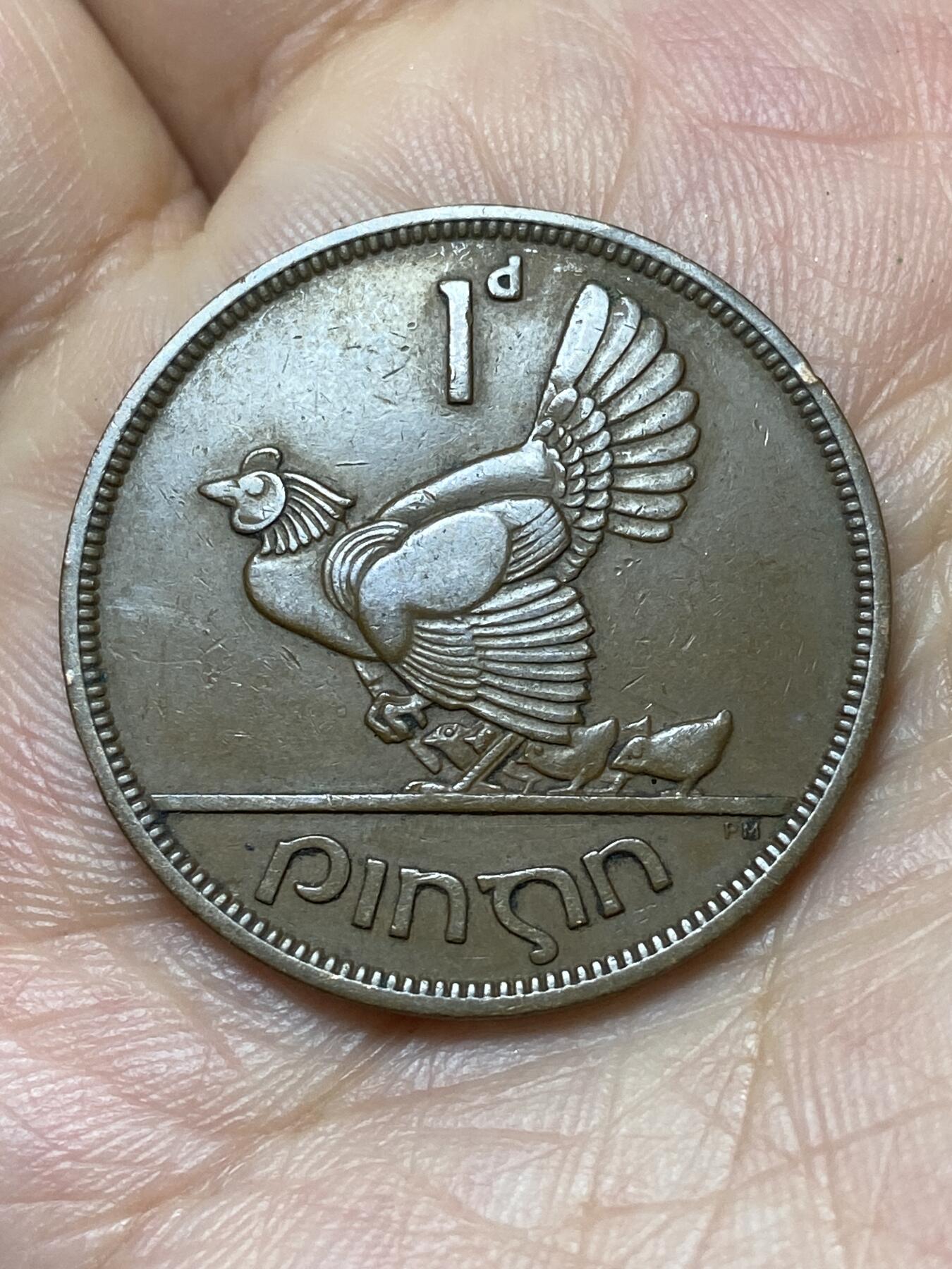 2026年第二十九场(总第一百九十八场）英国一线回流散币新年初九特拍场第一场(免佣金) 好品–爱尔兰🇮🇪1941年1便士(共和国时期第一套)