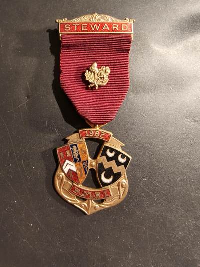 老王徽章第183期 - 英国共济会奖章