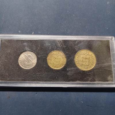 【全场包邮】纯粹捡漏拍504场 - 葡萄牙盒装各年份3枚套币