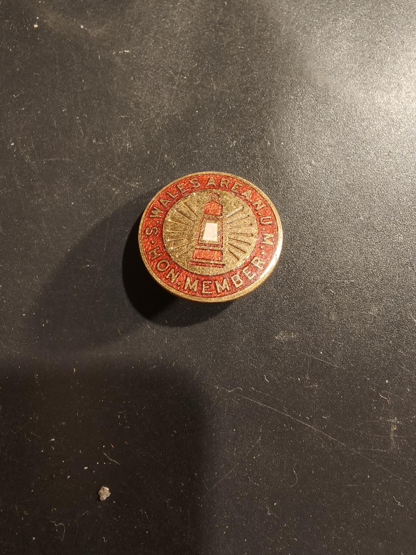 老王徽章第183期 英国皇家矿工联合会南威尔士分会证章