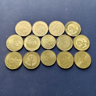 【全场包邮】纯粹捡漏拍504场-更新中 - 马来西亚各年份散币14枚一组