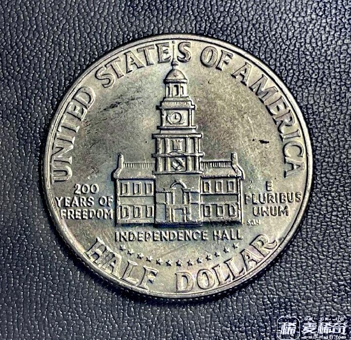 全新美国1976年建国200周年半美圆纪念币