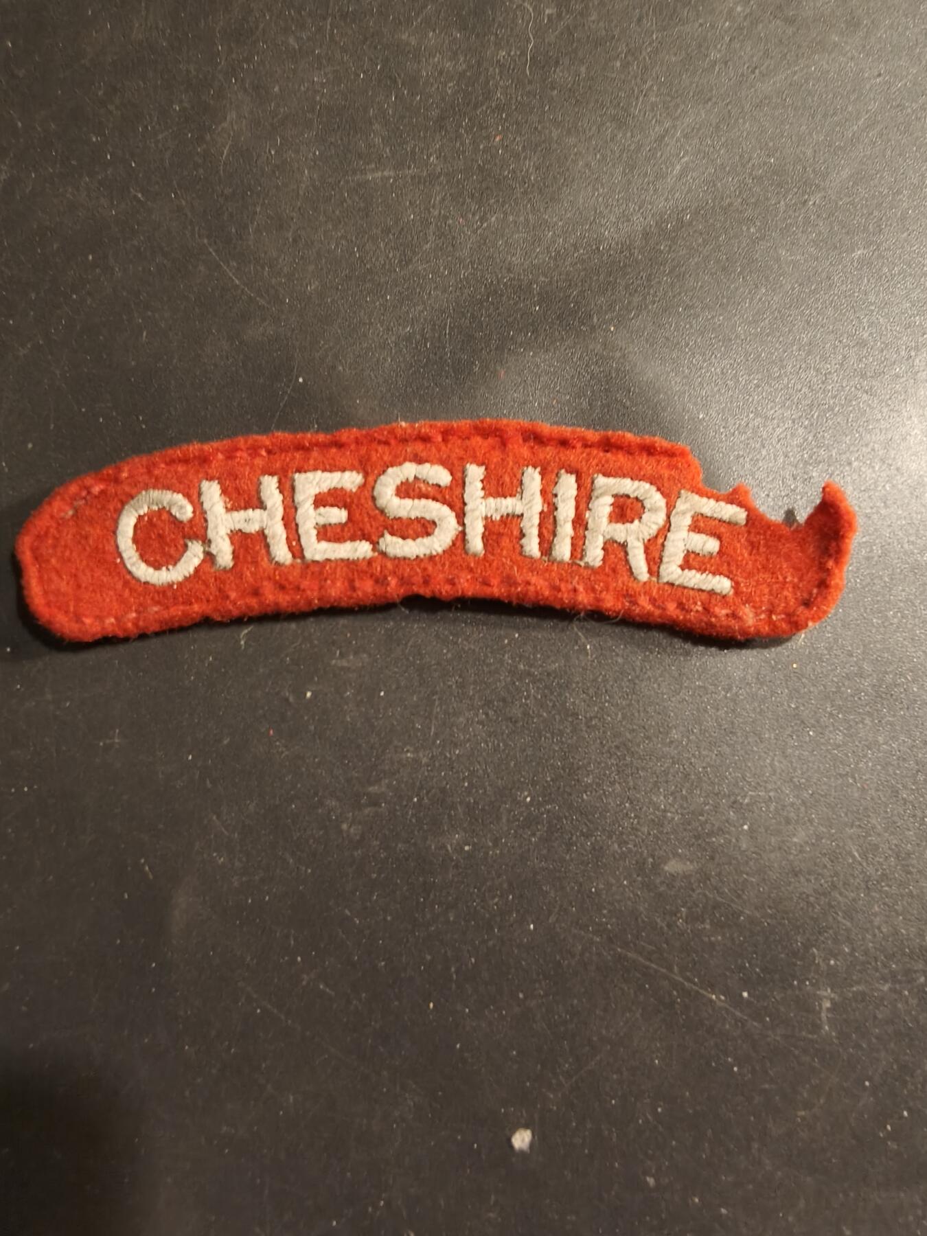 老王徽章第183期 英国柴郡步兵团臂章