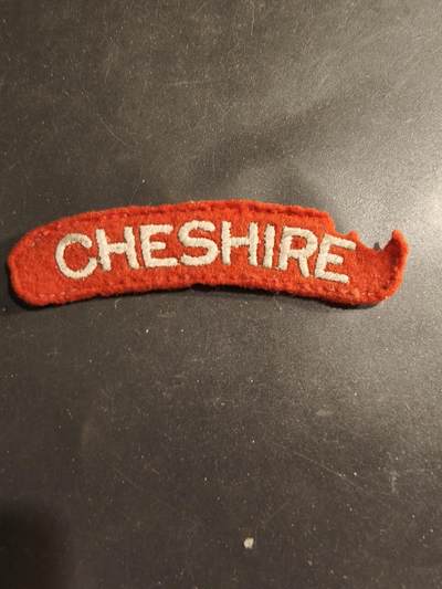 老王徽章第183期 - 英国柴郡步兵团臂章