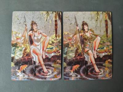 阳大大卡牌拍卖第101期（持续收拍品，周六晚上九点截拍，进群福利早知道） - 【裸卡】琅琊卡藏 十二御极 碳的N次方 秦良玉 二服饰渐清凉