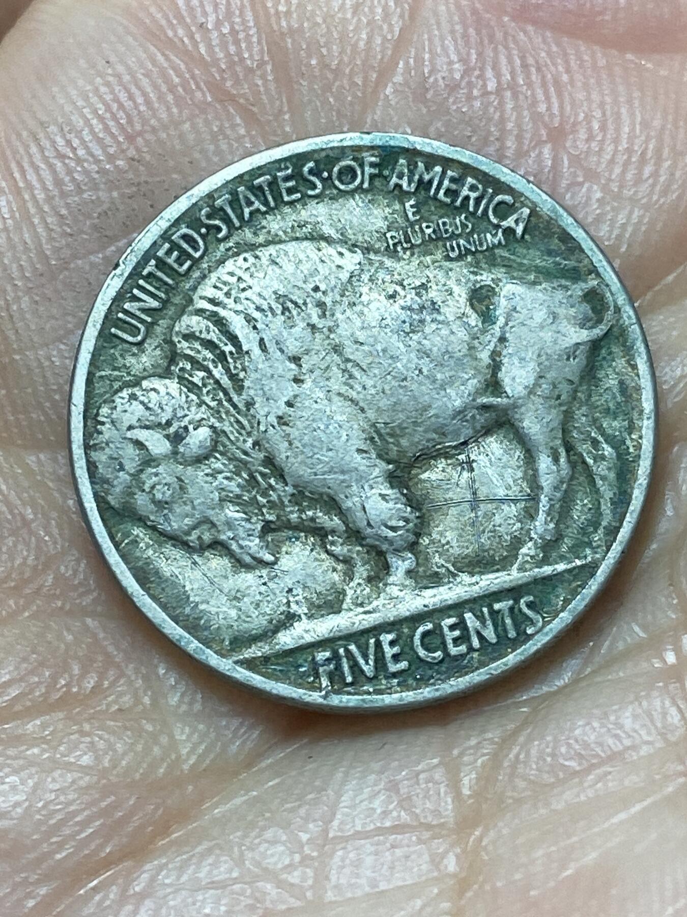 2026年第二十九场(总第一百九十八场）英国一线回流散币新年初九特拍场第一场(免佣金) 稀少早期年份–美国🇺🇸1916年5分(野牛五分第二版)