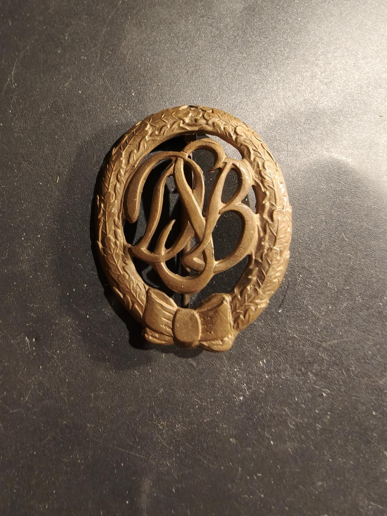 老王徽章第183期 德国铜级体能奖章