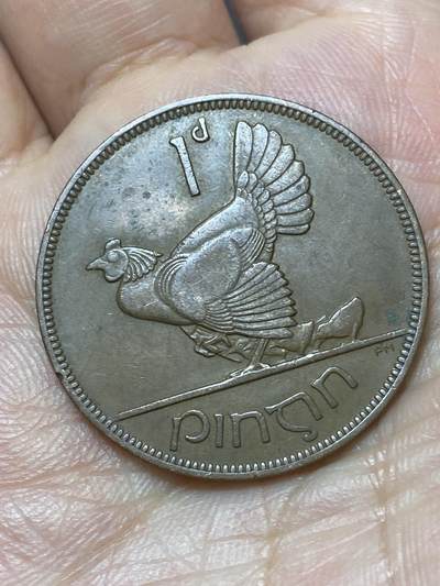 2026年第二十九场(总第一百九十八场）英国一线回流散币新年初九特拍场第一场(免佣金) - 爱尔兰1937年1便士(英辖自由邦时期，关门年)