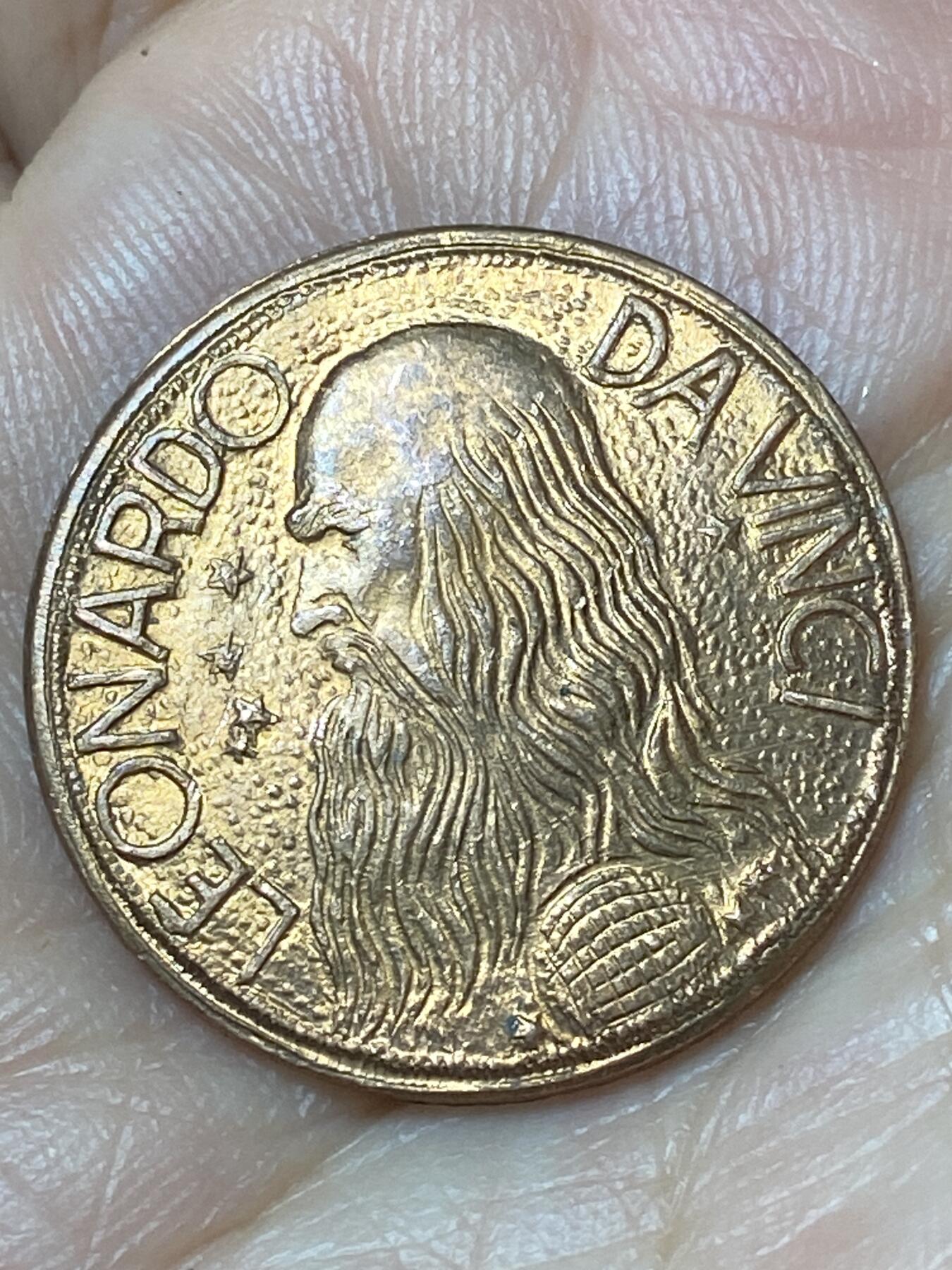 2026年第二十九场(总第一百九十八场）英国一线回流散币新年初九特拍场第一场(免佣金) 意大利🇮🇹达芬奇纪念章