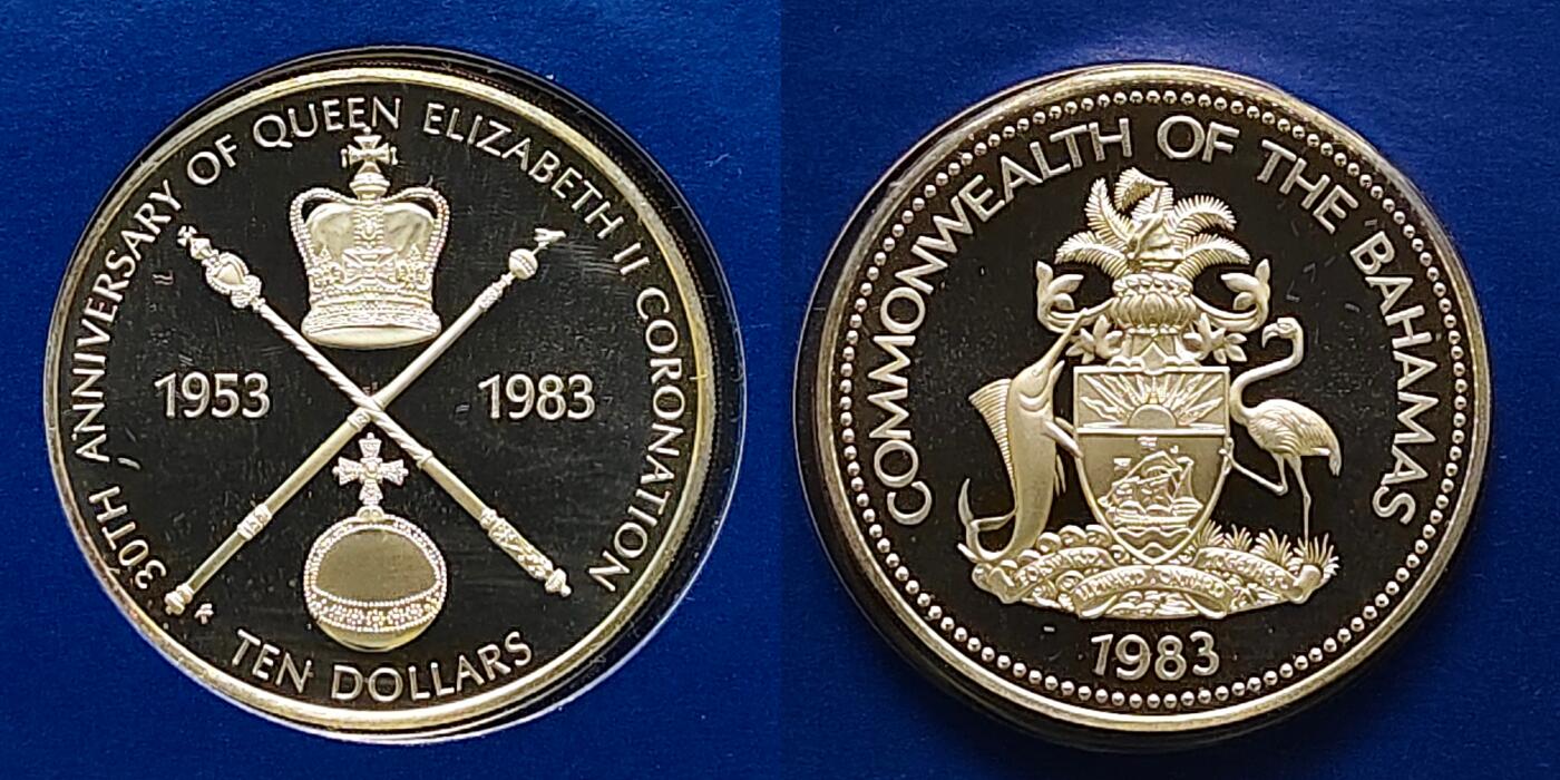 【全场包邮】纯粹捡漏拍505场 【稀少】加勒比五国1983年女王加冕30周年克朗型精制纪念银币5枚盒装-盒证全-巴哈马3374/维尔京2957/巴巴多斯2951/所罗门2944/伯利兹2944