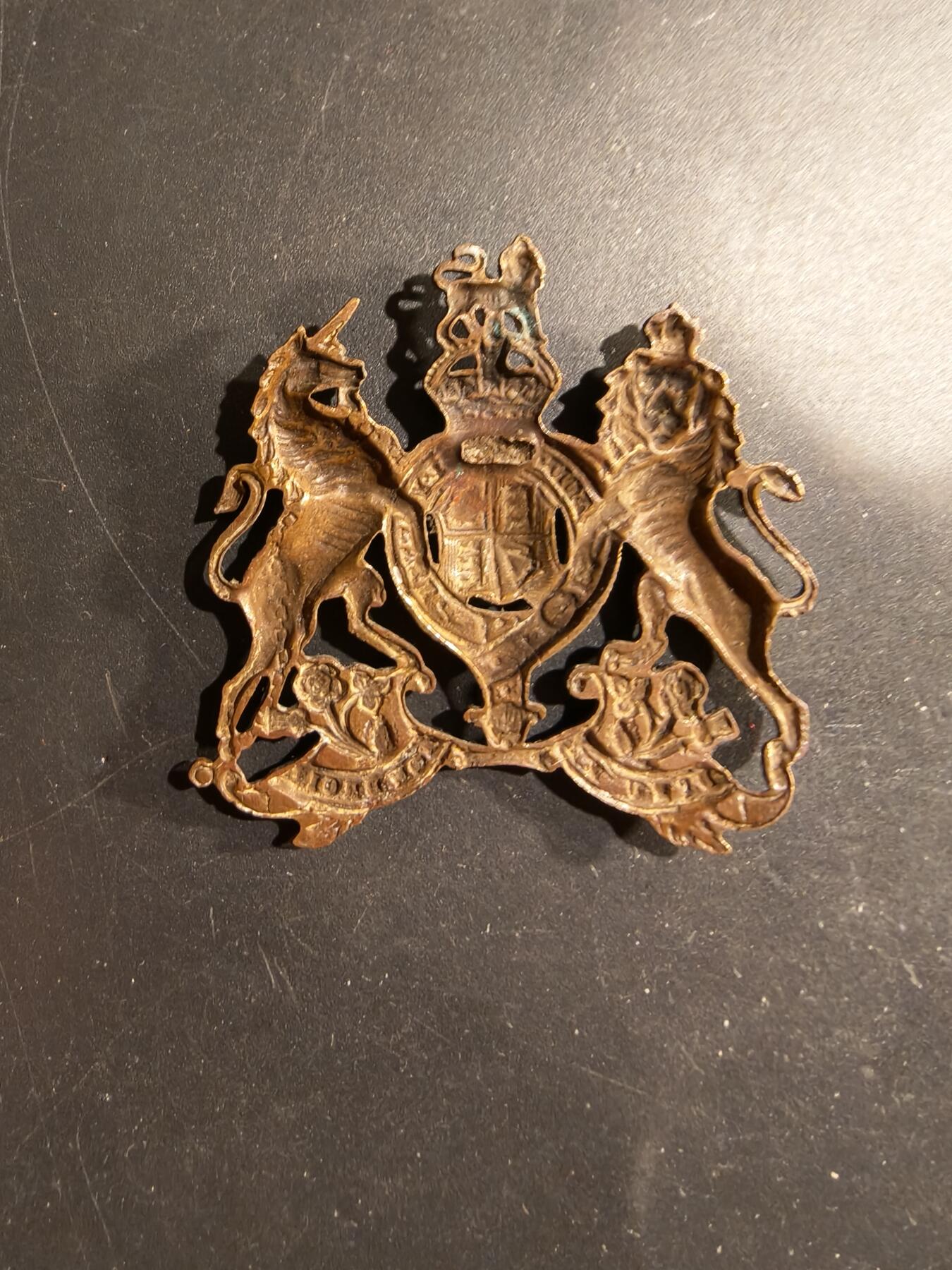 老王徽章第183期 英国总务团帽徽     一战时期