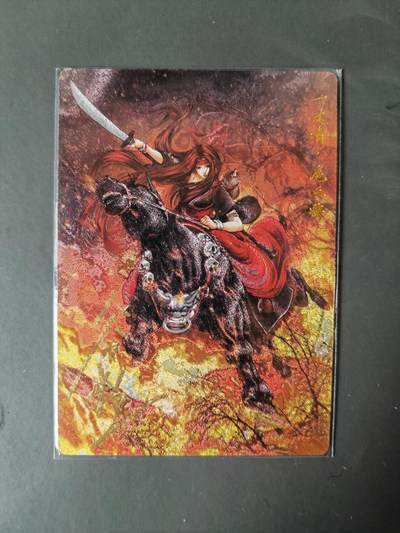 阳大大卡牌拍卖第101期（持续收拍品，周六晚上九点截拍，进群福利早知道） - 【亲签21号三娘】卡德曼 忠义水浒 谷粒三娘 限编024/108